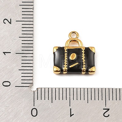 304 Stainless Steel Enamel Pendants STAS-Z199-05G-02-1