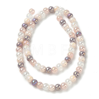 Electroplate & Gradient Color Glass Beads Strands X-LAMP-M023-03-02-1