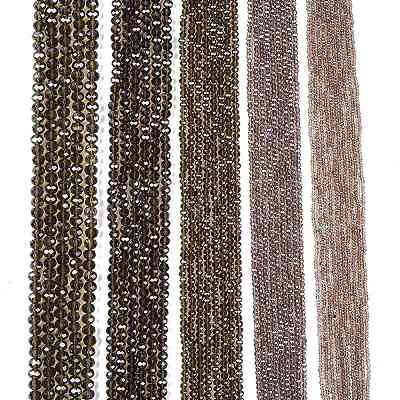 Electroplate Glass Beads Strands EGLA-A034-T10mm-A09-1