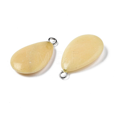 Natural Topaz Jade Pendants G-S356-14F-1