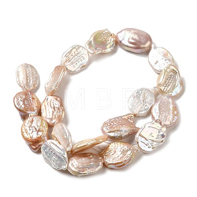 Natural Keshi Pearl Beads Strands PEAR-E016-023-1