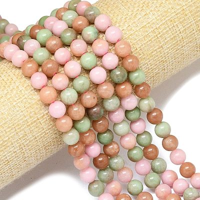 Natural Malaysia Jade Beads Strands G-B165-C06-8mm-1