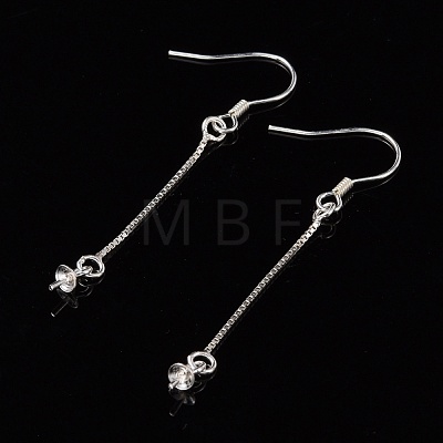 925 Sterling Silver Earring Hooks Findings STER-I014-09S-1