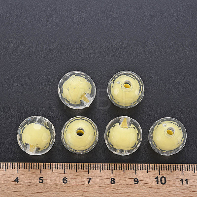 Transparent Acrylic Beads TACR-S152-14A-A10-1