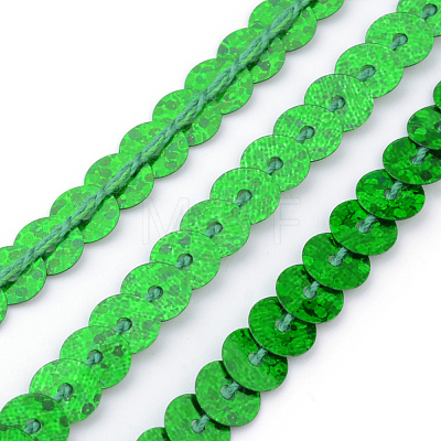 Eco-Friendly Plastic Paillette Beads X-PVC-Q092-6mm-P50104-1