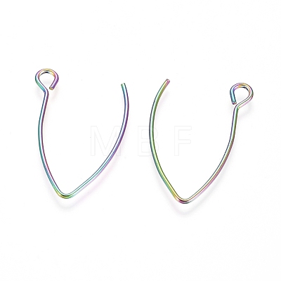Ion Plating(IP) 304 Stainless Steel Earring Hooks LS-X-STAS-L216-03A-M-1