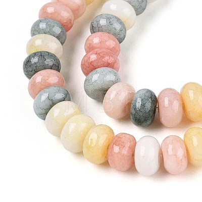 Glass Beads Strands GLAA-N059-5x8mm-35-1