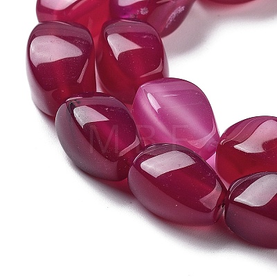 Natural Agate Beads Strands G-G172-01E-1