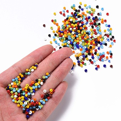 8/0 Glass Seed Beads SEED-US0003-3mm-51-1