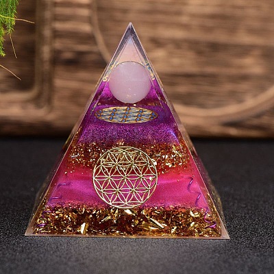 Orgonite Pyramid Resin Energy Generators PW-WG3434C-01-1