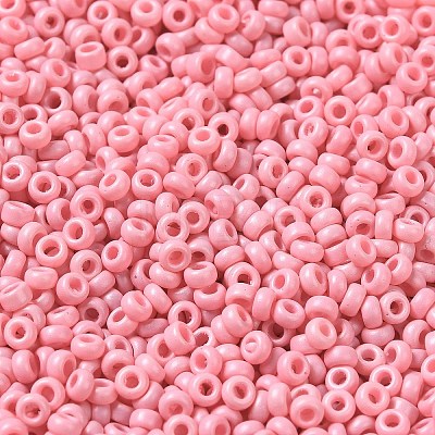 Baking Paint Glass Seed Beads SEED-P006-03A-02-1