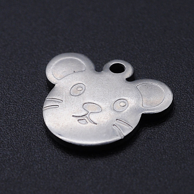 201 Stainless Steel Charms STAS-S105-T835-1