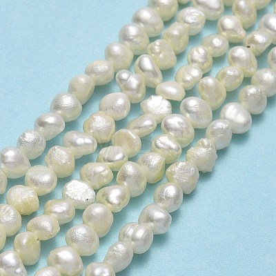 Natural Cultured Freshwater Pearl Beads Strands PEAR-A005-05B-01-1