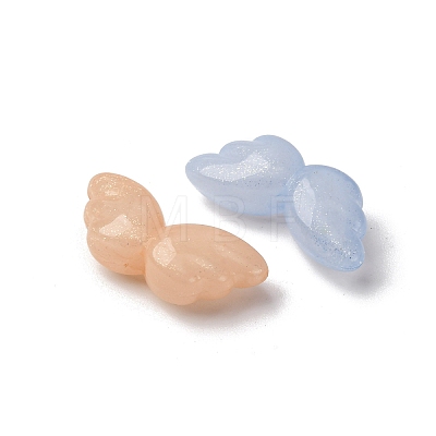 Luminous Transparent Acrylic Beads X-LACR-S001-08-1
