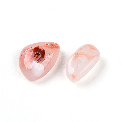 Transparent Acrylic Beads TACR-T028-39B-1