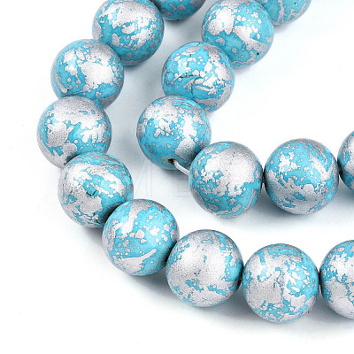 Synthetic Turquoise Beads Strands TURQ-T004-08A-09-1