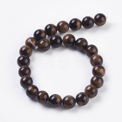 Natural Red Tiger Eye Beads Strands X-G-C076-8mm-1D-1