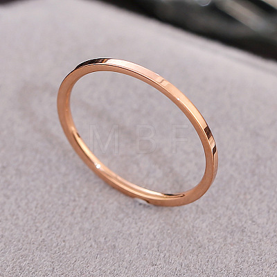 Stainless Steel Plain Band Rings FS-WG0150B-04-1