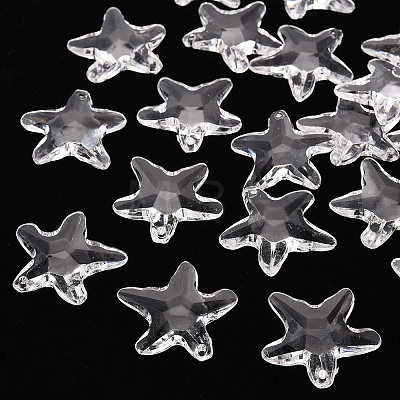 Transparent Acrylic Beads LS-X-TACR-S154-58B-205-1