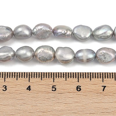 Natural Cultured Freshwater Pearl Beads Strands PEAR-P064-20J-04E-1