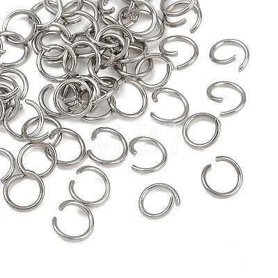 304 Stainless Steel Open Jump Rings STAS-P392-01P-1