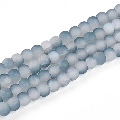 Crackle Glass Beads Strands GLAA-N009-4mm-06-1