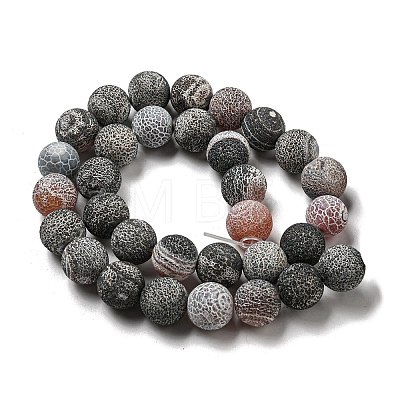 Natural Weathered Agate Beads Strands G-P538-A01-08-1