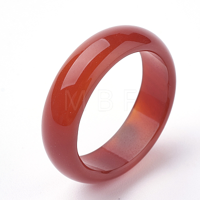 Natural Agate Rings G-S279-42D-1