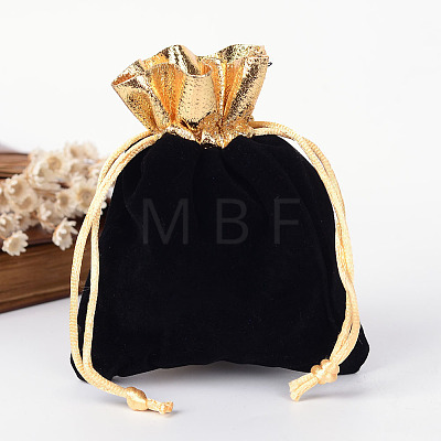 Rectangle Velvet Jewelry Bag X-TP-R001-10x12-01-1