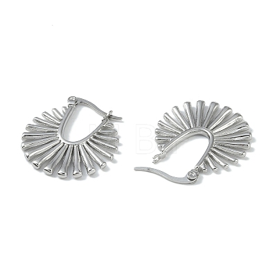 304 Stainless Steel Earrings EJEW-U004-06P-1