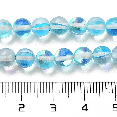 Transparent Glass Beads GLAA-B022-6mm-05-1