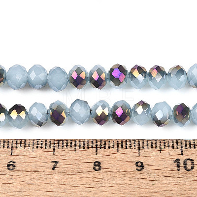 Electroplate Glass Beads Strands LS-EGLA-A034-J6mm-F04-1