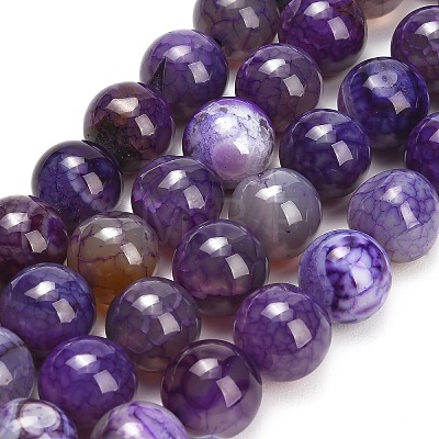 Natural Dragon Veins Agate Beads Strands GG-L001-L01-01A-1