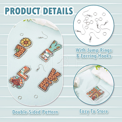 DIY Earring Making Kits DIY-TA0015-74-1