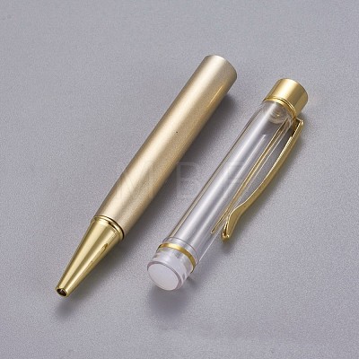 Creative Empty Tube Ballpoint Pens X-AJEW-L076-A35-1