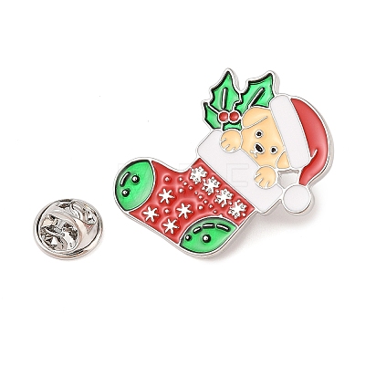 Christmas Theme Enamel Pins JEWB-S027-01C-1