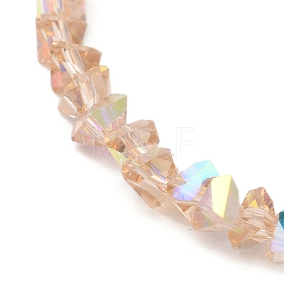 Transparent Glass Beads Strands EGLA-P061-04A-AB02-1