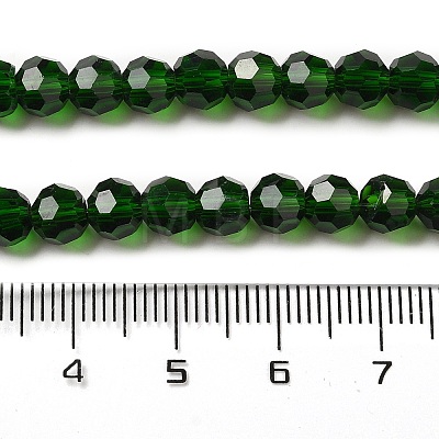 Transparent Glass Beads EGLA-A035-T6mm-D10-1