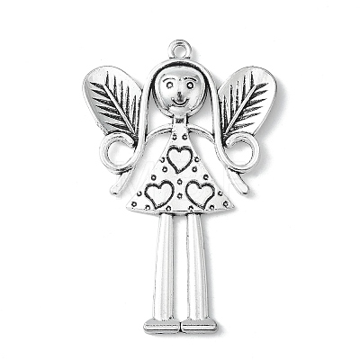 Tibetan Style Alloy Large Fairy Pendants LS-LF1724Y-1