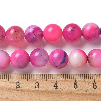 Natural Agate Beads Strands G-NH0001-G02-01-1