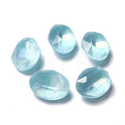K5 Faceted Glass Pointed Back Rhinestone Cabochons GLAA-H106-A01-JM-1