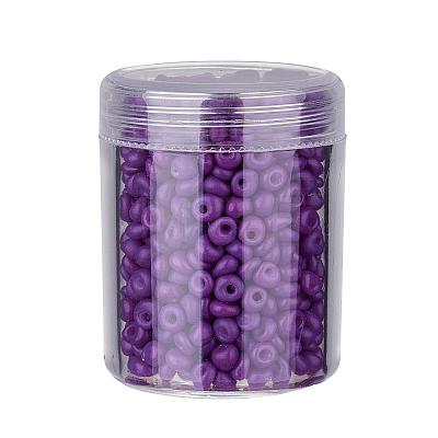 Opaque Glass Seed Beads SEED-JP0004-A11-1