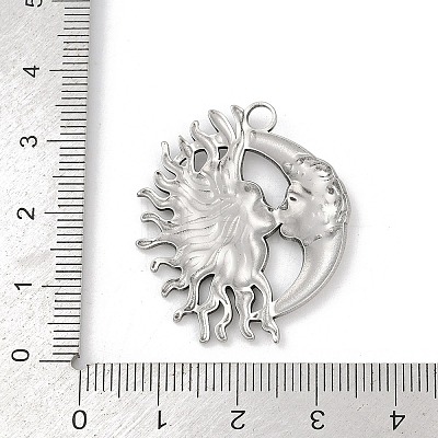 304 Stainless Steel Pendants LS-STAS-D366-01B-P-1