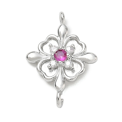 Brass Rhinestone Pendants RB-CBAA948-01P-1