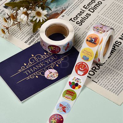 Self-Adhesive Paper Stickers DIY-K027-D10-1