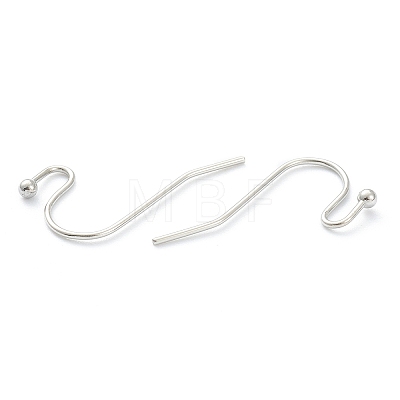 Non-Tarnish 316 Surgical Stainless Steel Earring Hooks X-STAS-M288-04P-1