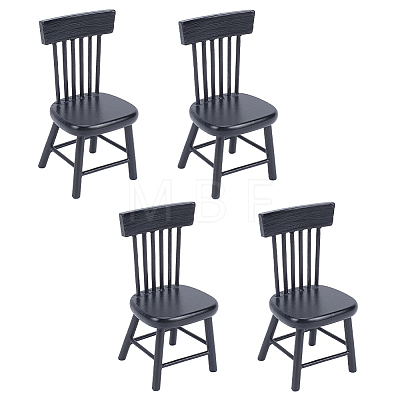 Mini Wood Chairs AJEW-WH0041-76C-1