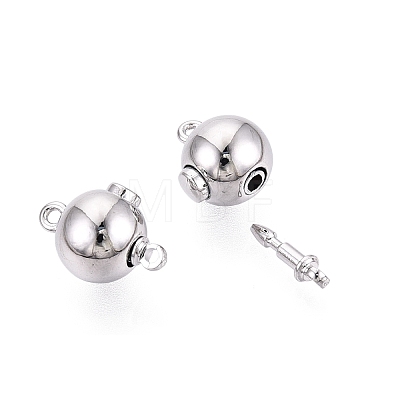 Brass Box Clasps KK-Q074-09P-1