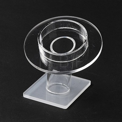 Acrylic Single Bracelet Diaplay Riser Stands BDIS-P004-01B-1