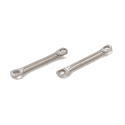 Non-Tarnish 304 Stainless Steel Connector Charms STAS-Q323-04C-P-1